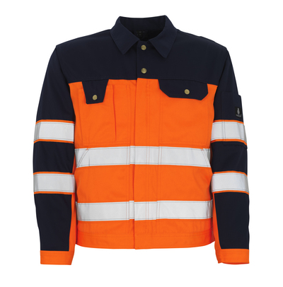 Como Arbeitsjacke MASCOT EN 471 Kl 2 orange/marine Gr. C58 /XXL