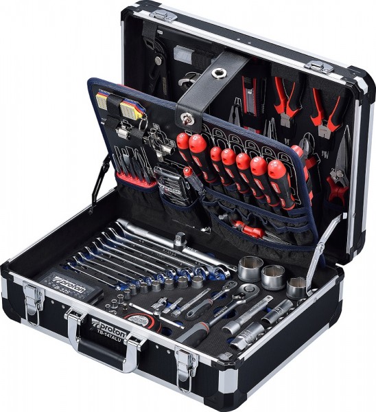 Werkzeugkoffer PROTON TB-147ALU 1/4" + 1 147-tlg.      NETTO