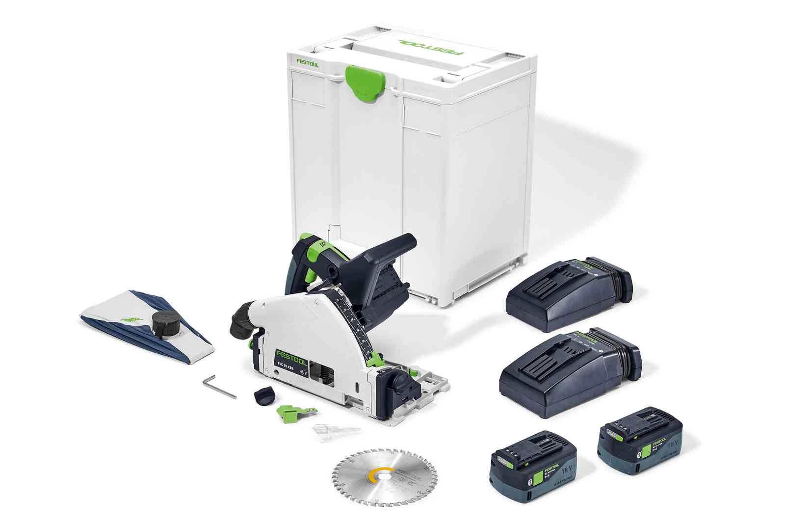 Akku-Tauchsäge TSC 55 5,2 KEBI-Plus/XL FESTOOL