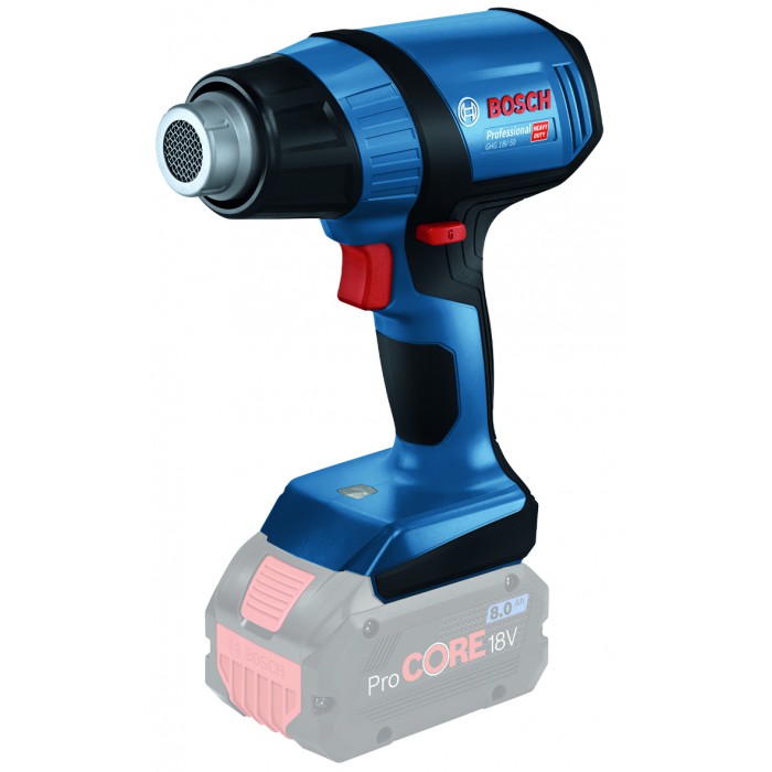 BOSCH GHG 18V-50 AKKU-HEISSLUFTGEBLAESE 18V  SOLO in L-Boxx