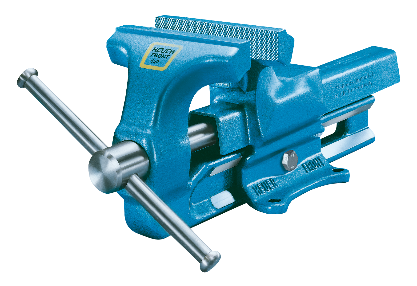 Schraubstock Heuer-Front 100mm Parallel Ausführung