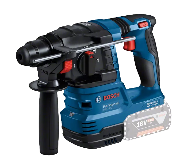 Akku Bohrhammer Bosch GBH 18V-22 Solo/ L-Boxx