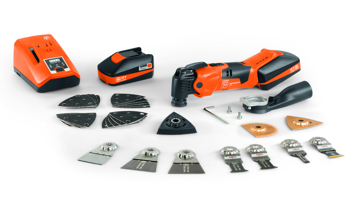 Fein Akku-Multimaster AMM 500 PLUS TOP STARLOC, inkl Zubehörset 26tlg.    AKTIO