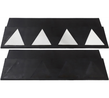 FLEYG 100 Auffahrrampe mit Reflektoren