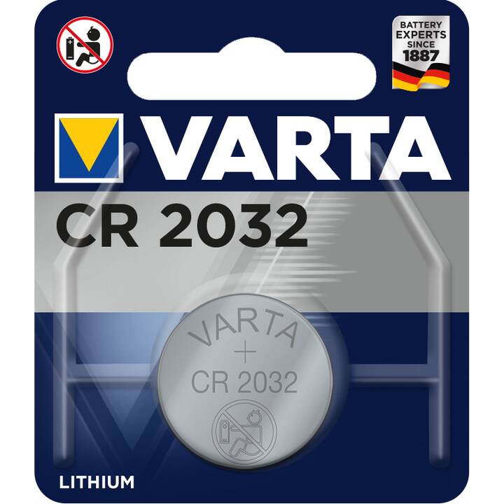 VARTA Knopfzellen CR 2032,  1 Stück