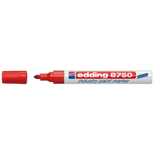 Industrie Lackmarker 8750 rot 2.0-4.0mm 8750 Industrie Lackmarker 8750rot