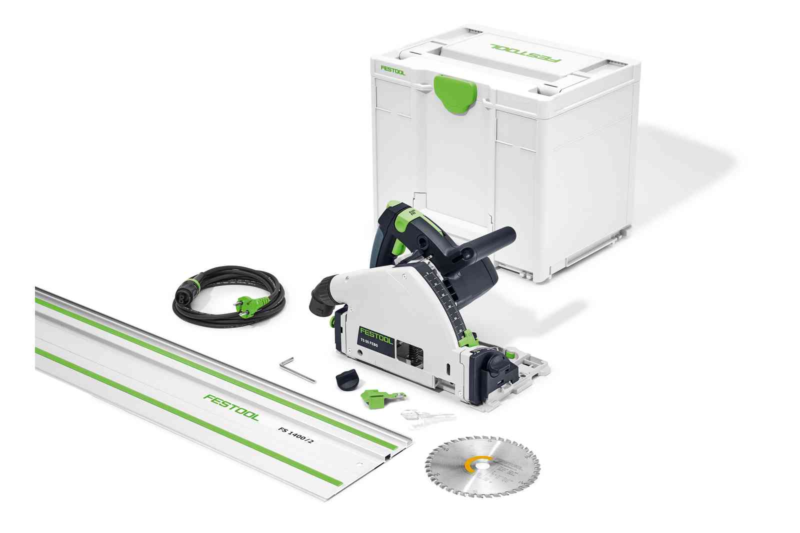 Kreissäge Festool TS-55 REBQ Plus-FS im Systainer inkl. 1 Stück FS 1400/2