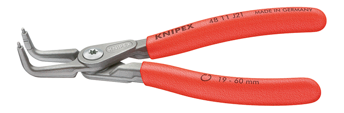 Seeger-Ringzange 48 21 J11 130mm,abgekrö Innenringe