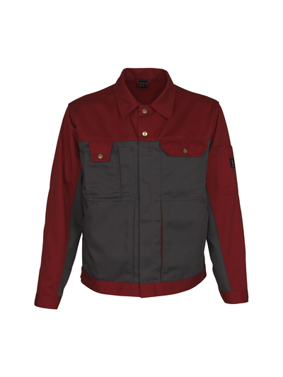 Como Arbeitsjacke MASCOT Anthrazit/rot Gr. C50 /M