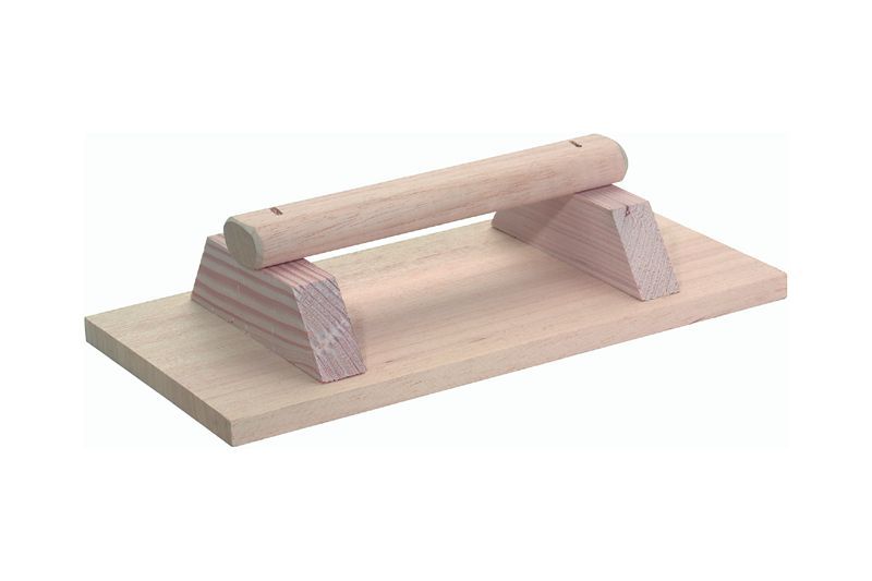 REIBSCHEIBE ECKIG HOLZ 21 X 13 CM