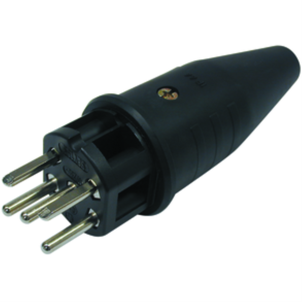 Stecker Typ 15 Gummi 220/380 V
