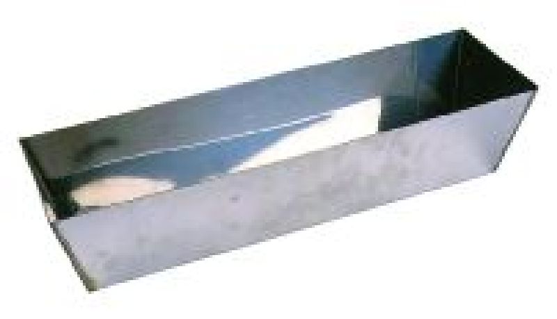 Spachtelkasten INOX Länge mm: 300, Breite mm: 120