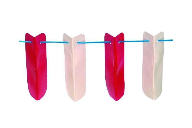 .ABSPERRSEILE 20 M MIT WARNWINKELN