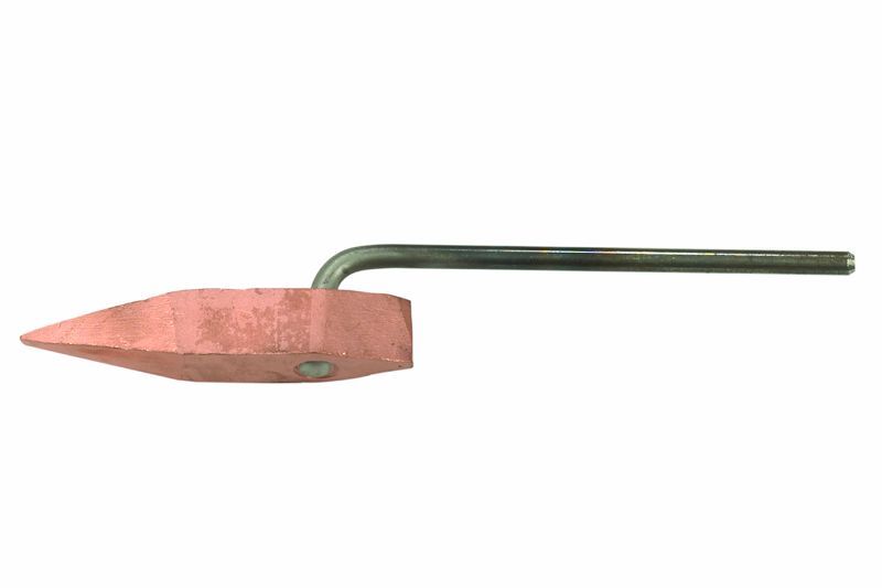 Ersatzkupferstück, Spitzform, Gewicht g: 250