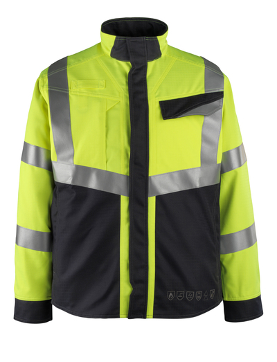Jacke Biel Multisafe h-vi Gelb/Schwblau 2XL MASCOT