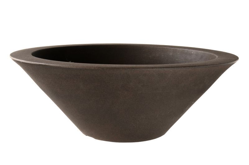 Pflanztopf Schio Ciotola bronzo Aussenmass Ø cm: 80, Höhe cm: 29