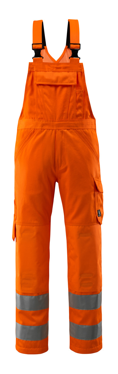 Latzhose 16869-860 Safe Light h-vi Orange 76C46 MASCOT