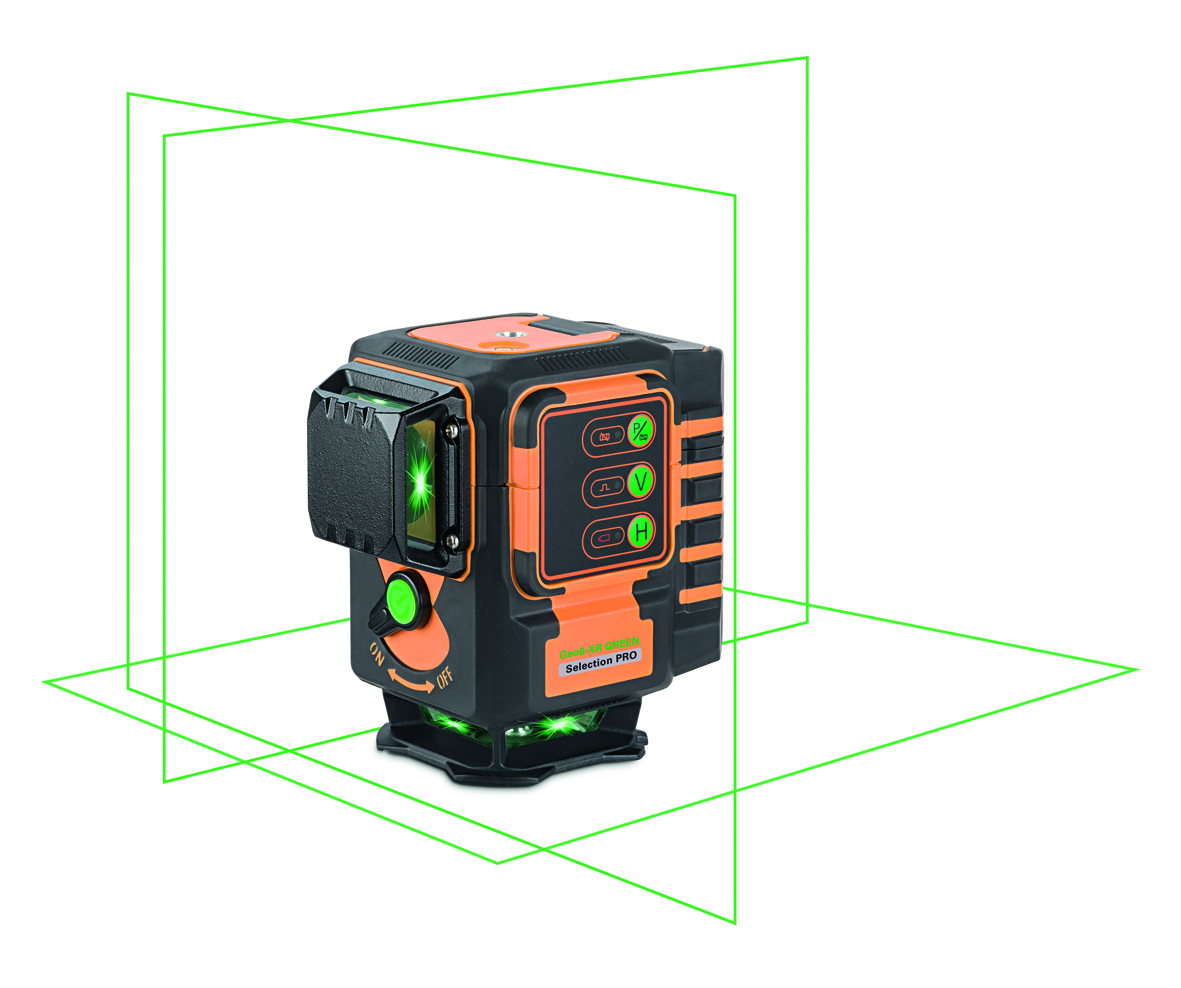 geoFennel Geo6X-XR GREEN SP 3x360 - Lase Laserlinen grün