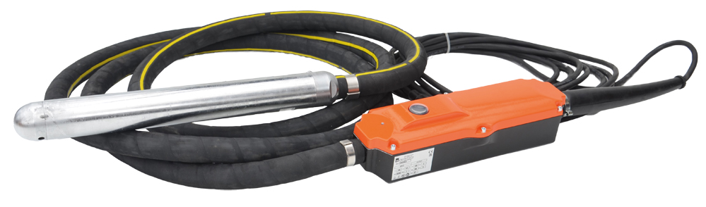 Elektronische Vibriernadel 59mm, Gummiko EWO 59C, 230V, 10m Kabel, 5m Schauch