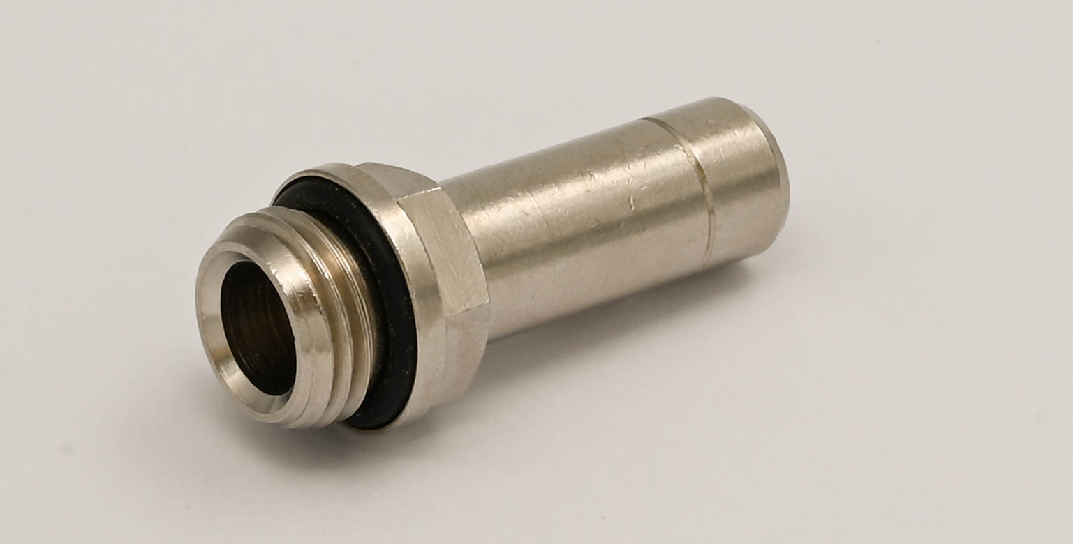 Gerade Schlauchstecktüllen mit Aussengewinde