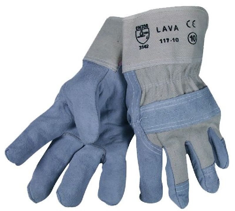 Handschuh Universal grau Grösse: 10