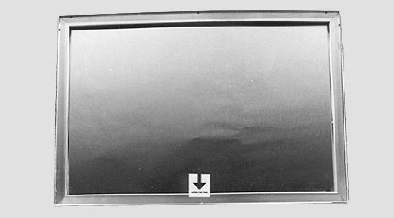 .VERKEHRSSPIEGEL OHNE RAND MIT ROHRSCHELLE 83 MM