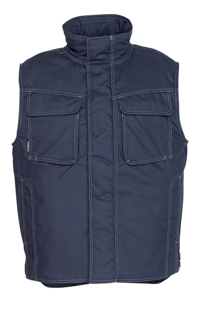 Weste Knoxville Industry Schwarzblau 2XL MASCOT