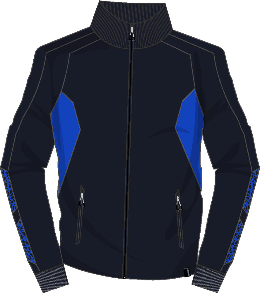 Sweatshirt mit Reißverschluss,modern Fit 18484-962-01091 2XLONE