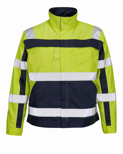 Cameta Arbeitsjacke MASCOT EN 471 Kl 2 gelb/marine Gr. C50 /M