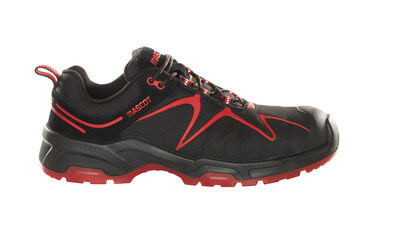 Schutzschuhe S3 FLEX  MASCOT Schwarz/rot Gr.42
