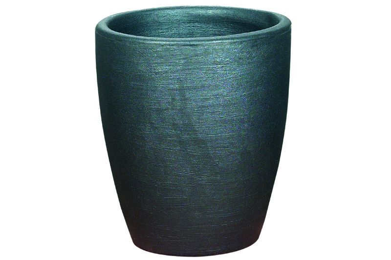 Pflanztopf Castro anthrazit Aussenmass Ø cm: 24, Höhe cm: 28