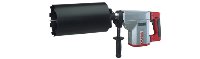 Duss Diamantbohrmaschine DIA 200 SET Bohrbereich trocken 82-250mm