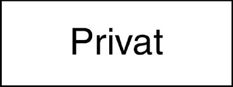 ZUSATZTAFEL 40/20 PRIVAT