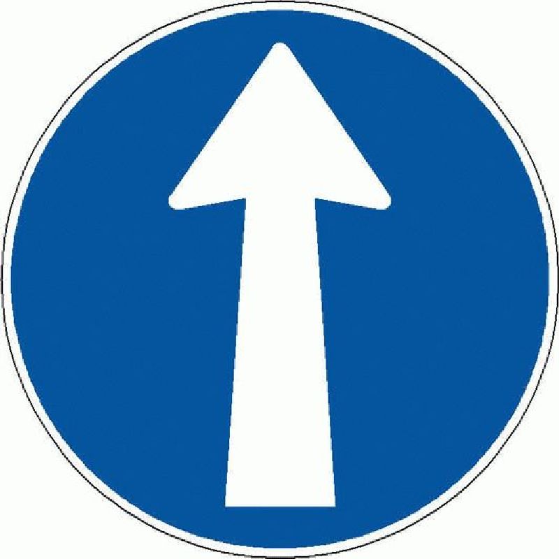 .SIGNAL SCOTCHL. CG  GERADEAUSFAHREN