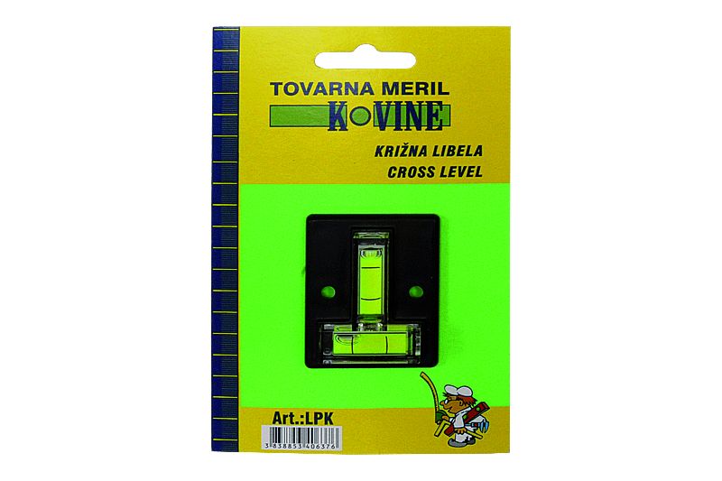 Kreuz - Wasserwaage Grösse mm: 45x70