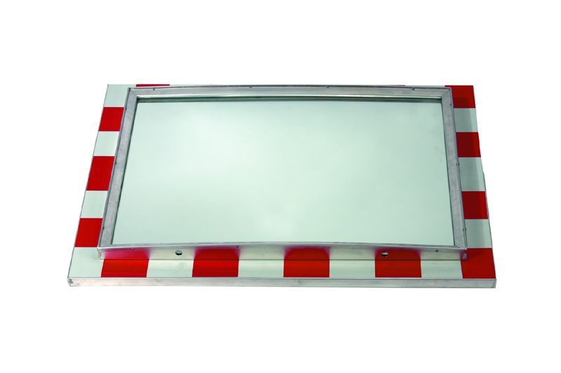 .VERKEHRSSPIEGEL MIT RAND MIT ROHRSCHELLE 83 MM