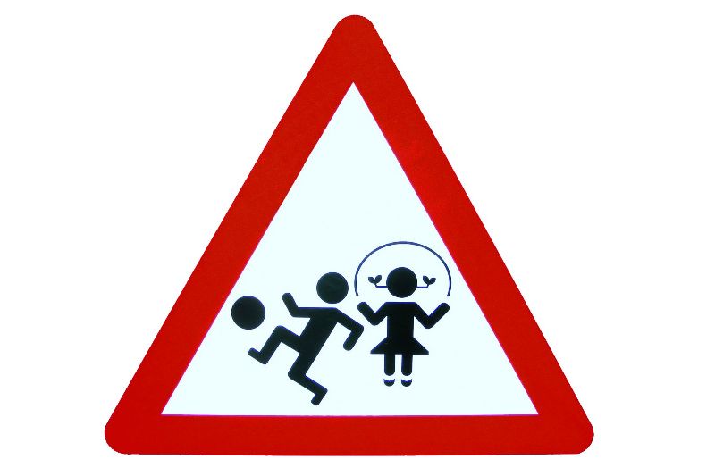 15.60 Achtung Kinder EG Grösse: 60 cm, Ausführung: Scotchlite EG