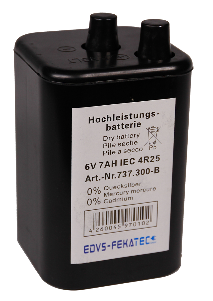 Batterien 6 Volt IEC 4R25 7-9 Ah (VE 20