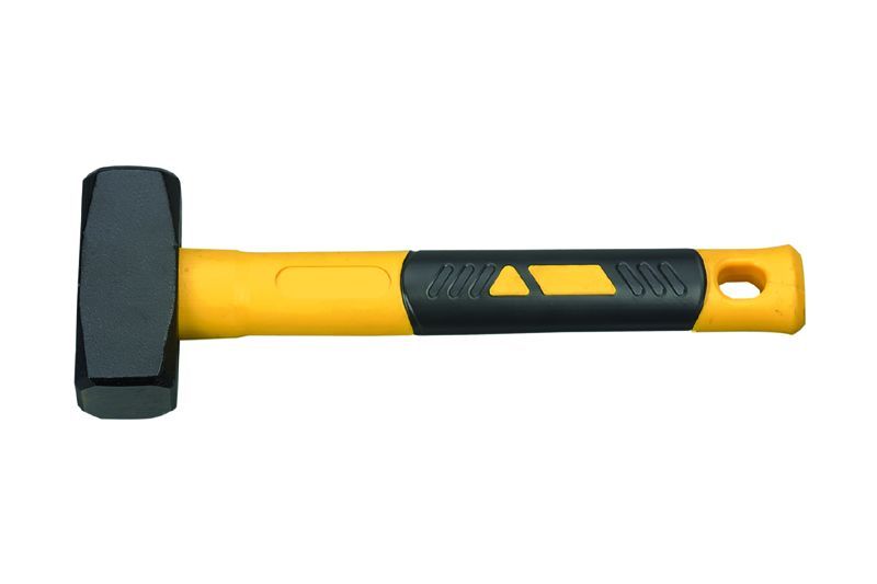 Handfäustel mit Fiberglas-Schlüpfstiel Kopfgewicht gr.: 1000, Stiellänge cm: 28