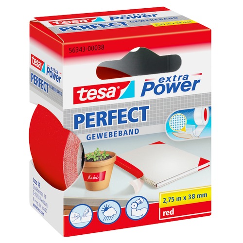 tesaband rot 2,75:38, 56343