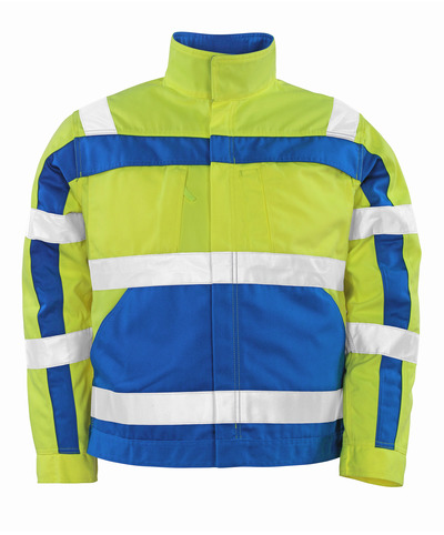 Cameta Arbeitsjacke MASCOT EN 471 Kl 2 gelb/kornblau Gr. C50 /M