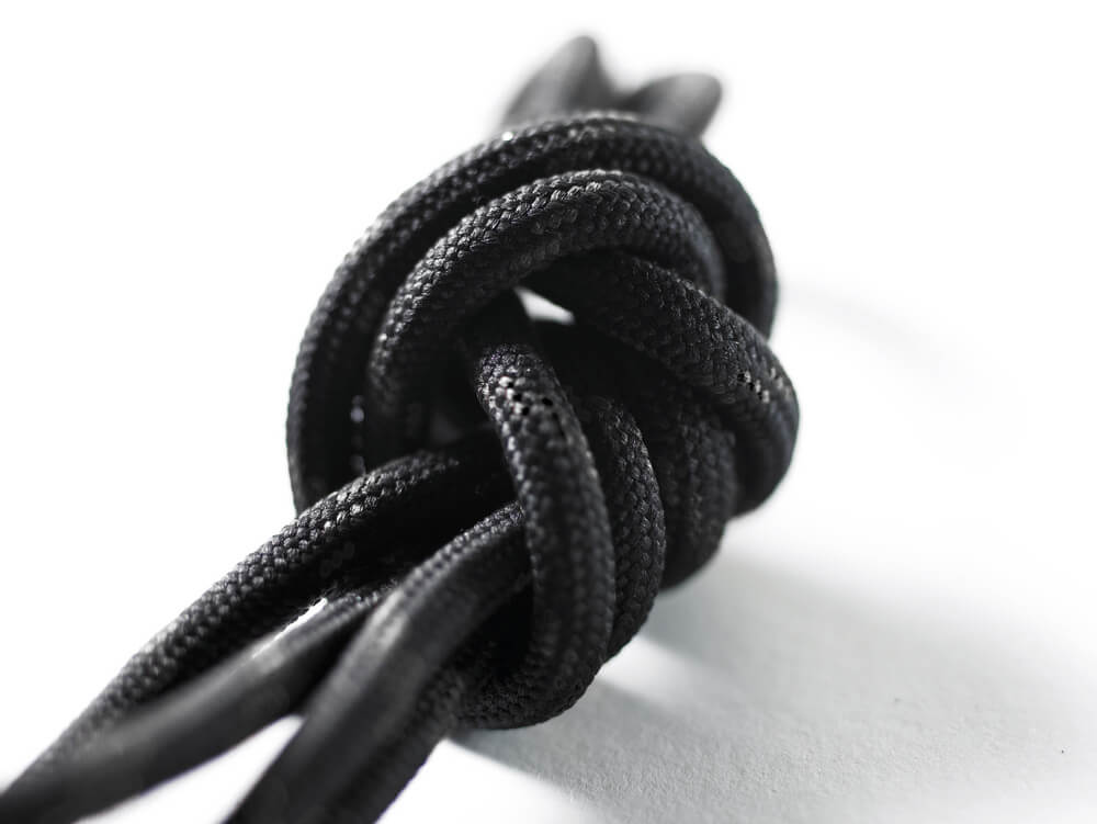 Schnursenkel POLLUX MASCOT 85cm schwarz