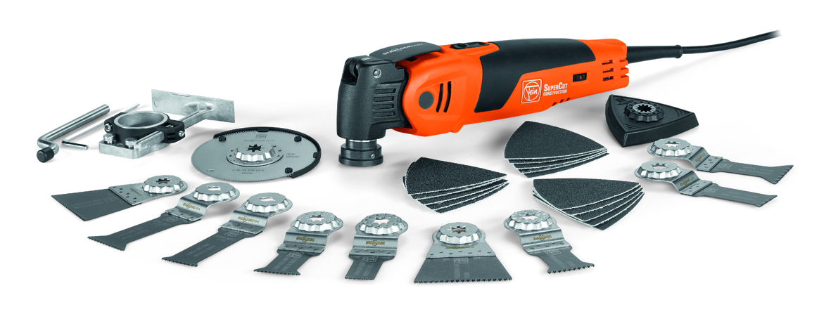 Fein SuperCut FSC 500 QSL PROFI-SET HOLZ STARLOCK inkl. Zubehör-Satz