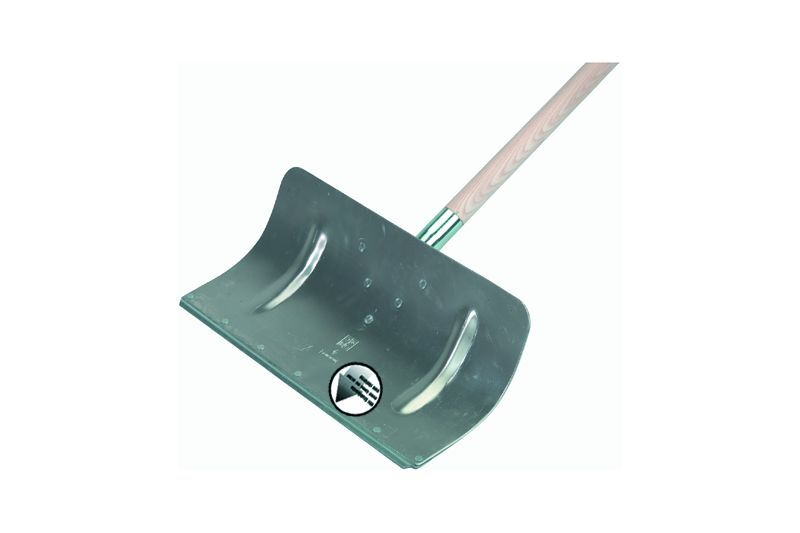 ALU-SCHNEESCHIEBER   MIT STIEL *****STÜCKLISTE ERFASSEN*****