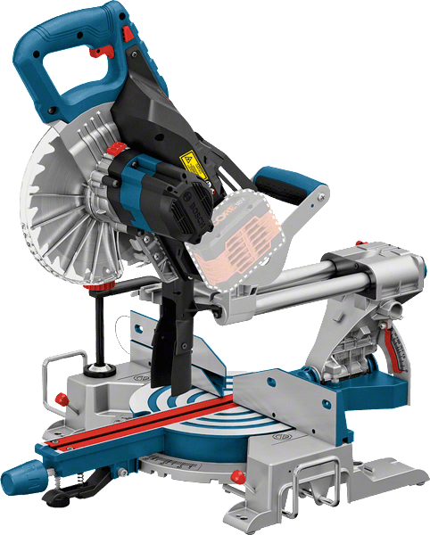 Akku-Kapp- und Gehrungssäge BITURBO GCM