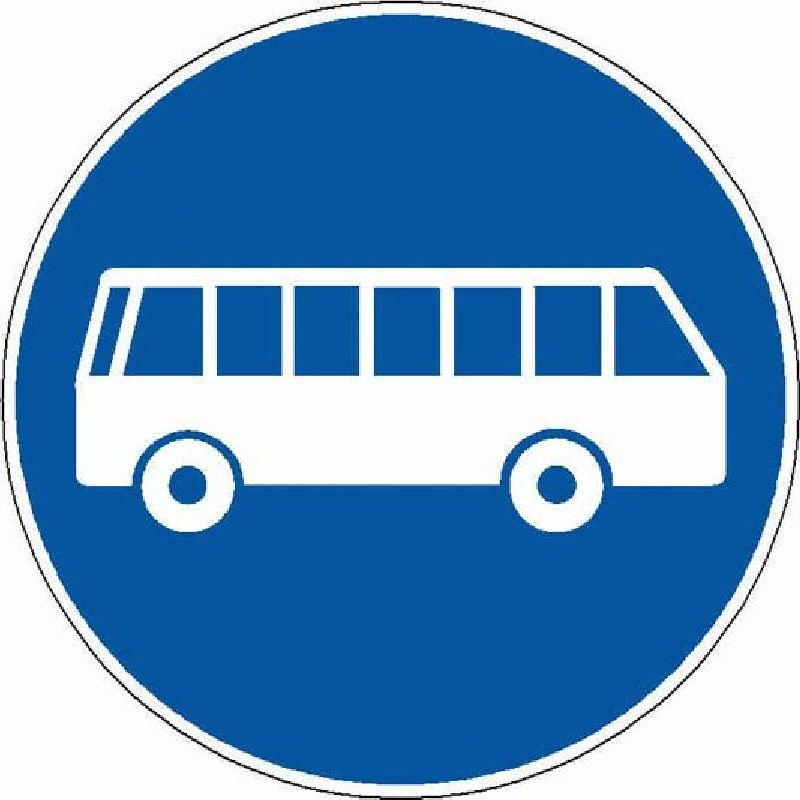 .SIGNAL SCOTCHLITE  EG BUSFAHRBAHN