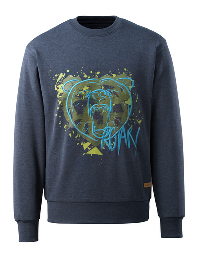 Sweatshirt 17284-280 Freestyle D-blauer Denim 2XL MASCOT