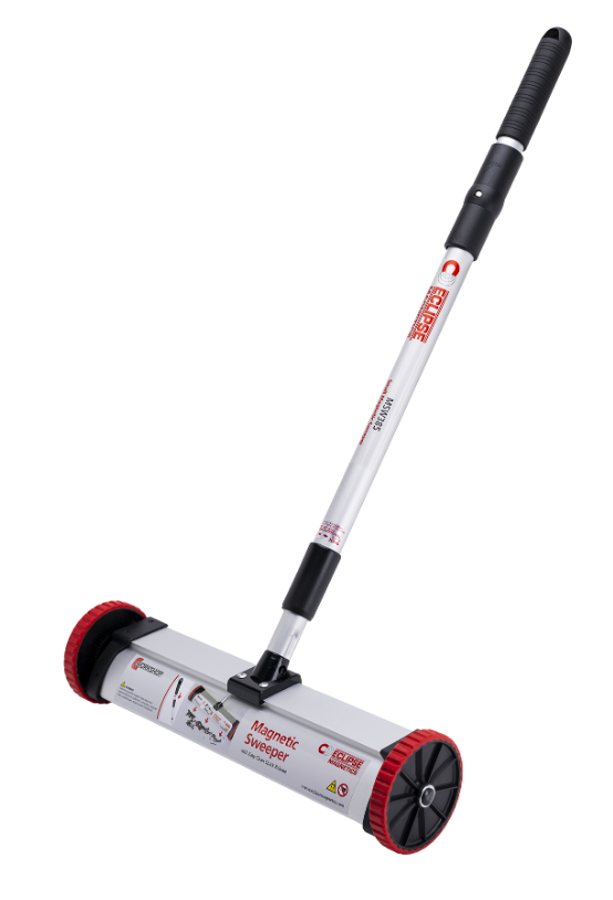 Magnetbesen mit Teleskopstiel