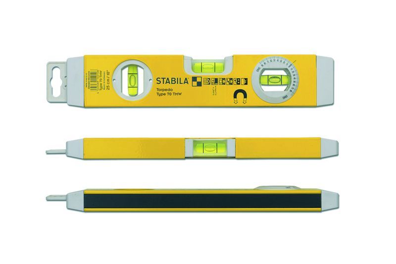 Mini-Wasserwaage (70 TMW), Magnet, 3 Lib Länge mm: 250