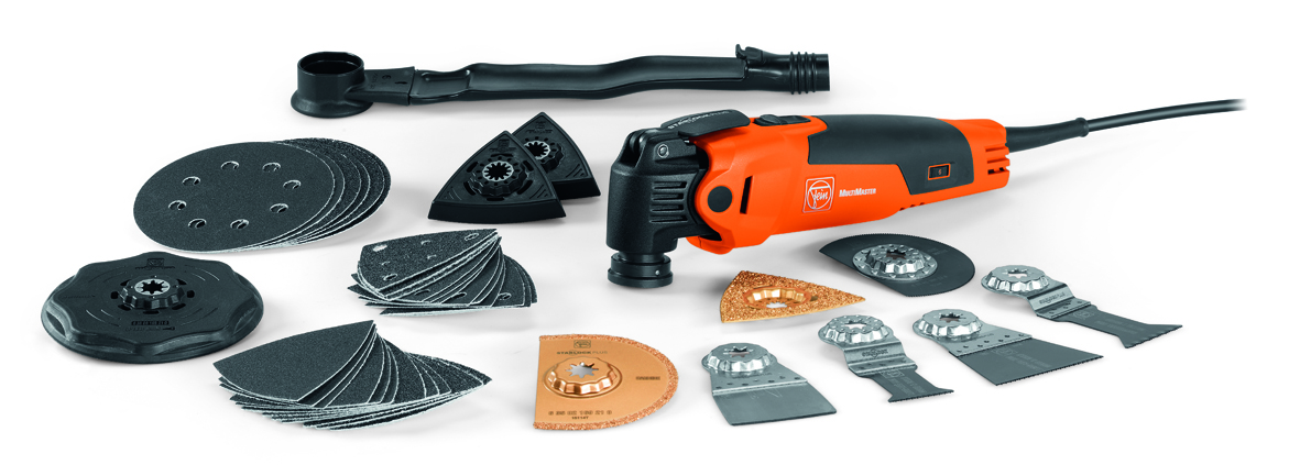 Fein Multimaster FMM 350 QSL Top 350 Watt STARLOCK /Zubehörset 41-teilig